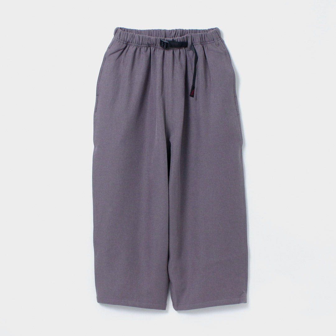 Gramicci（グラミチ） ウールライク バルーン パンツ / レディース ワイドパンツ クロップド丈 日本限定 Wool Like Baloon Pants