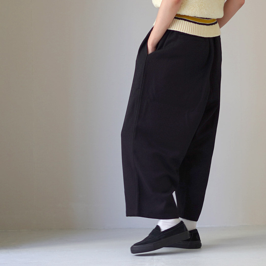 Gramicci（グラミチ） ウールライク バルーン パンツ / レディース ワイドパンツ クロップド丈 日本限定 Wool Like Baloon Pants