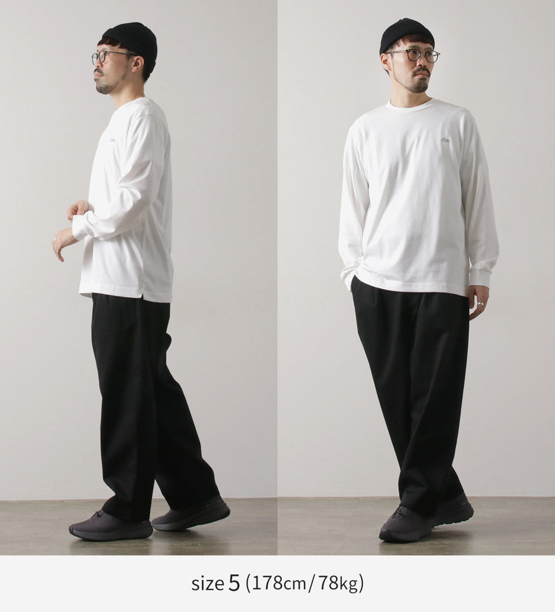 LACOSTE（ラコステ） ベーシック ロングスリーブTシャツ / メンズ トップス ロンT カットソー 長袖 クロックエンブレム