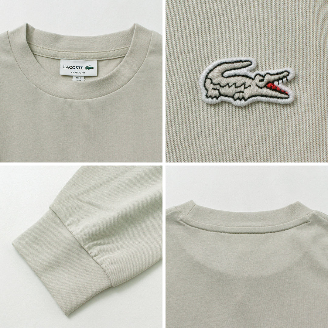 LACOSTE（ラコステ） ベーシック ロングスリーブTシャツ / メンズ トップス ロンT カットソー 長袖 クロックエンブレム