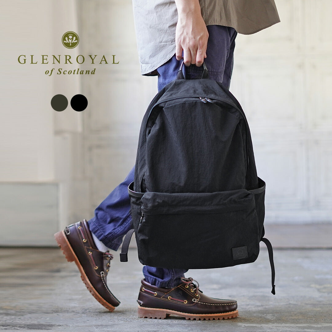 【正規品】GLENROYAL（グレンロイヤル） ラウンド デイパック ナイロンタッサー