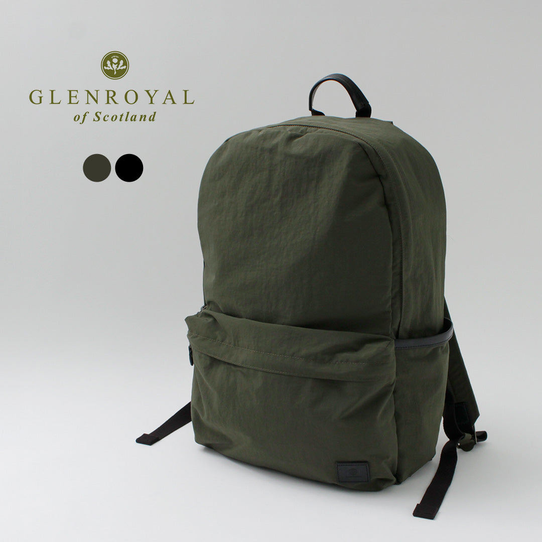 【正規品】GLENROYAL（グレンロイヤル） ラウンド デイパック ナイロンタッサー