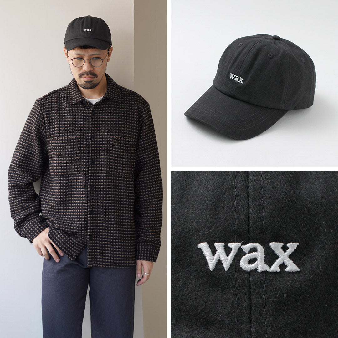 WAX LONDON（ワックスロンドン） スポーツキャップ / 帽子 ボールキャップ コーデュロイ コットン ロゴ メンズ Sports Cap