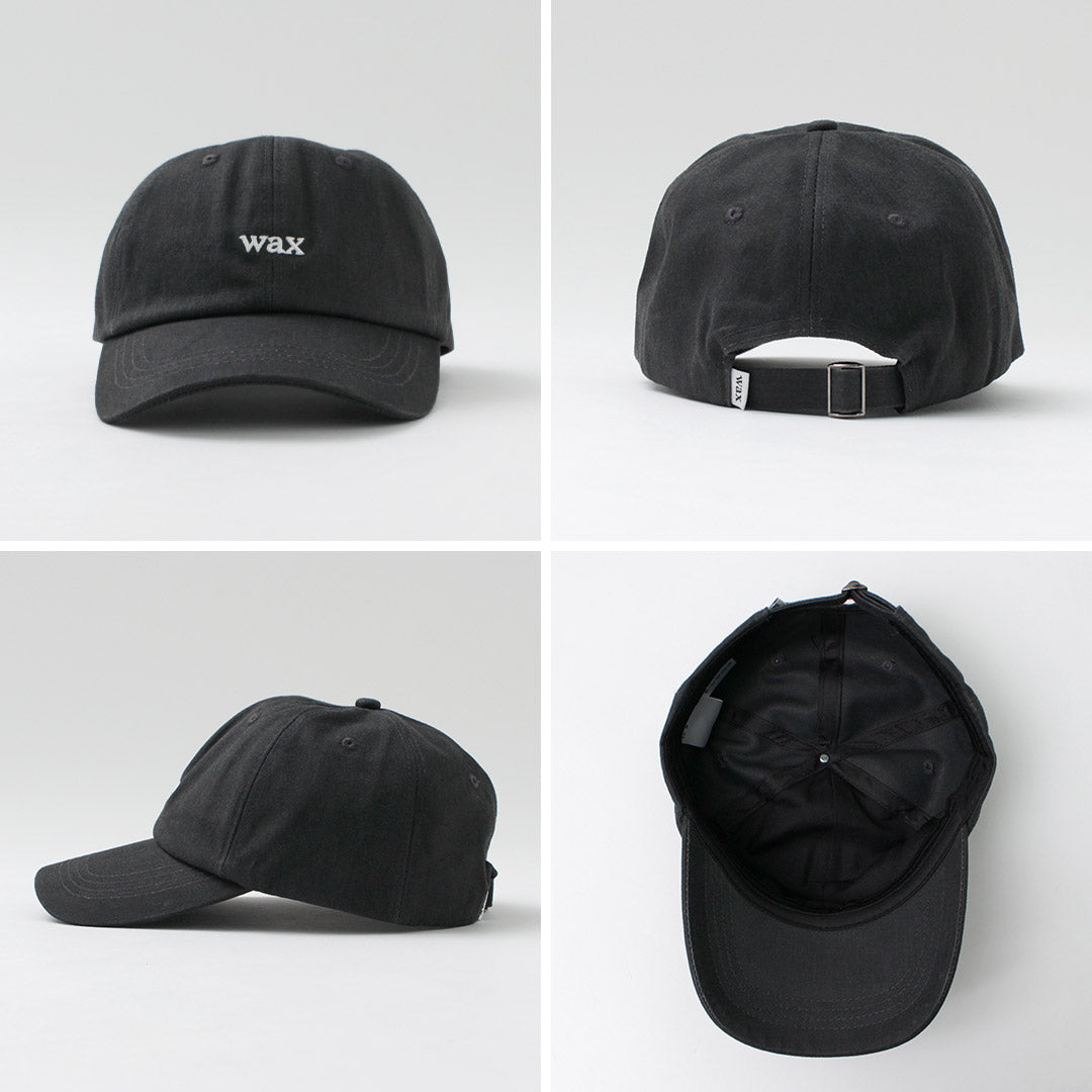 WAX LONDON（ワックスロンドン） スポーツキャップ / 帽子 ボールキャップ コーデュロイ コットン ロゴ メンズ Sports Cap