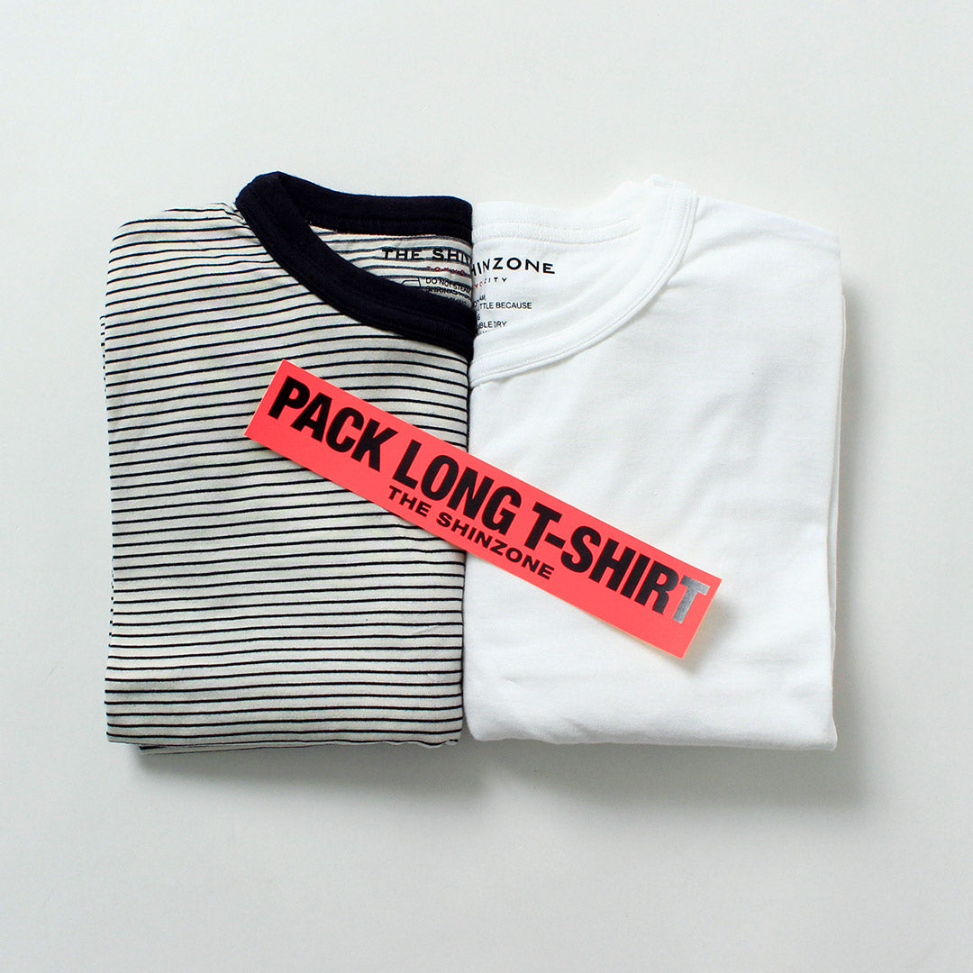 SHINZONE（シンゾーン） パック ロングスリーブTシャツ 24AMSCU04