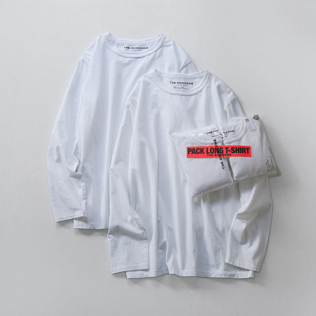 SHINZONE（シンゾーン） パック ロングスリーブTシャツ 24AMSCU04 日本製
