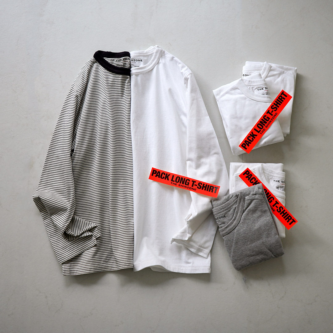 SHINZONE（シンゾーン） パック ロングスリーブTシャツ 24AMSCU04
