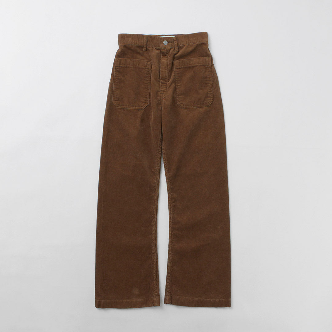 SHINZONE（シンゾーン） コーデュロイ マリン パンツ / レディース ボトムス 日本製 24AMSPA03 CORDUROY MARINE  PANTS｜ROCOCO ONLINE STORE