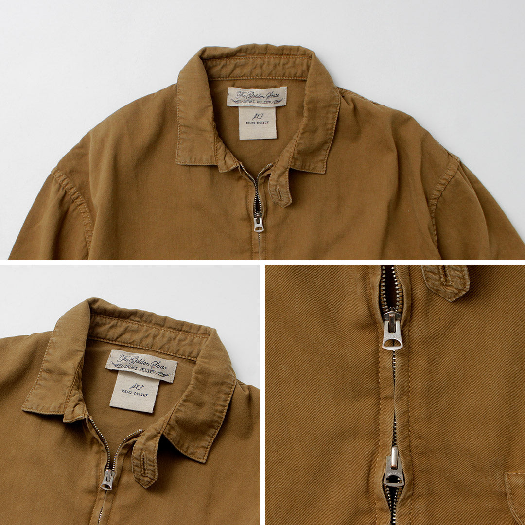 REMI RELIEF（レミレリーフ） ギャバ スウィングトップ