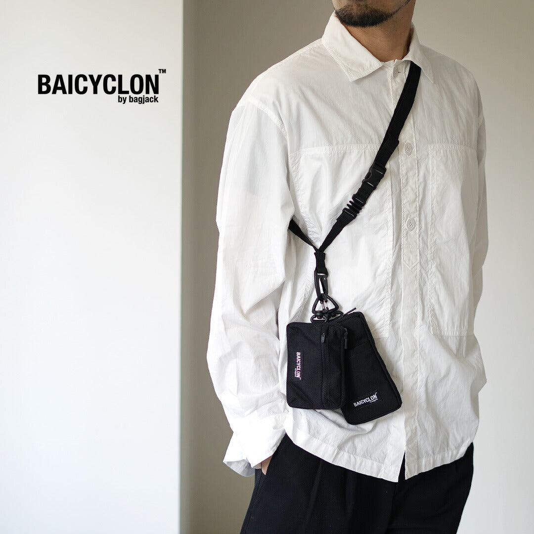 BAICYCLON by bagjack（バイシクロン バイ バッグジャック） CL-04 コンボ ショルダー / 撥水 耐久 コーデュラナイロン  スマホショルダー ウォレット 財布 アウトドア 旅行 COMBO SHOULDER｜ROCOCO ONLINE STORE