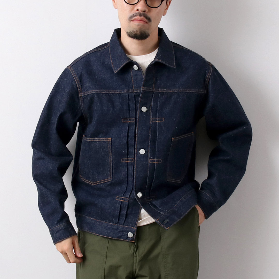 ORDINARY FITS（オーディナリーフィッツ） 2ndタイプ デニムジャケット ワンウォッシュ