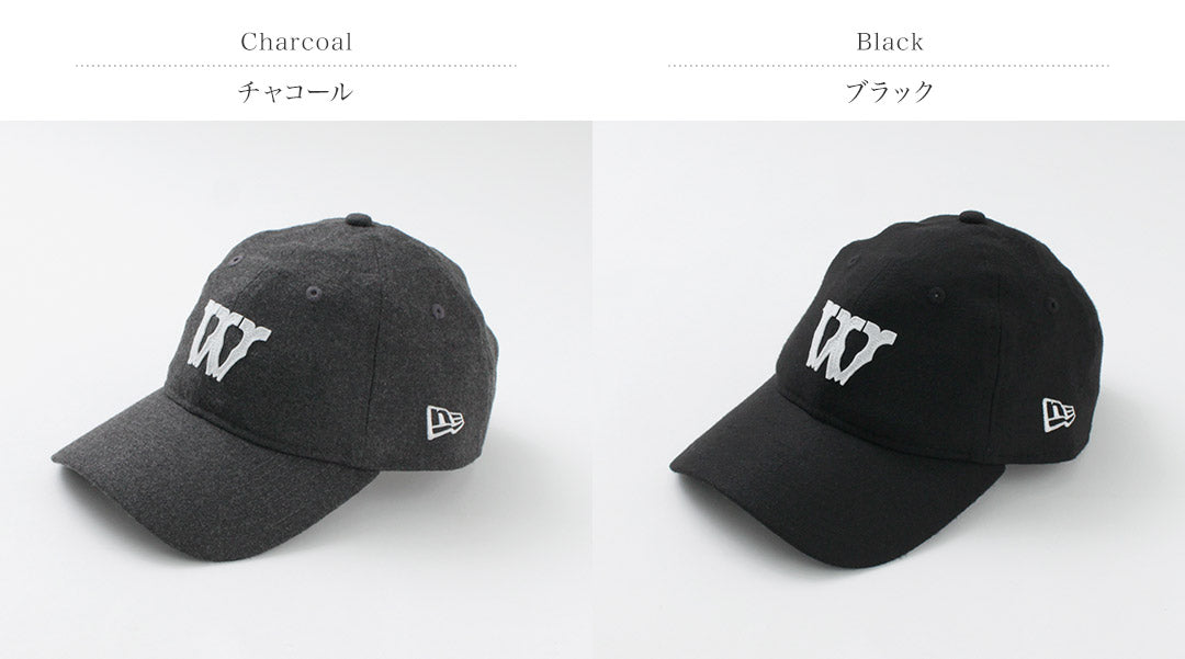 WHITE MOUNTAINEERING（ホワイトマウンテニアリング）ニューエラ コラボ 6パネル ロゴキャップ / NEW ERA 9THIRTY メンズ 帽子 ボールキャップ