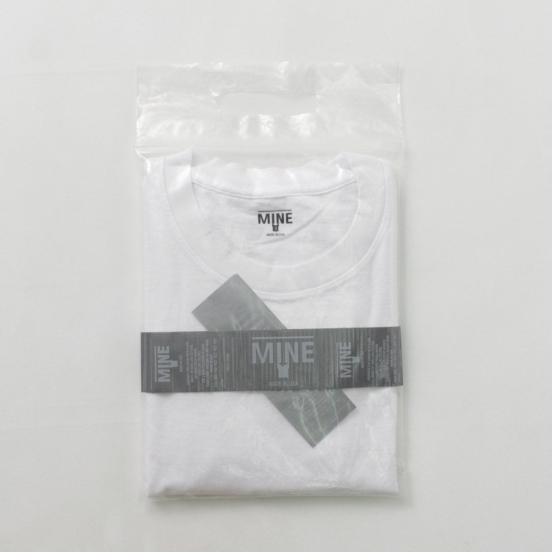 MINE（マイン） ショートスリーブ クルーTシャツ