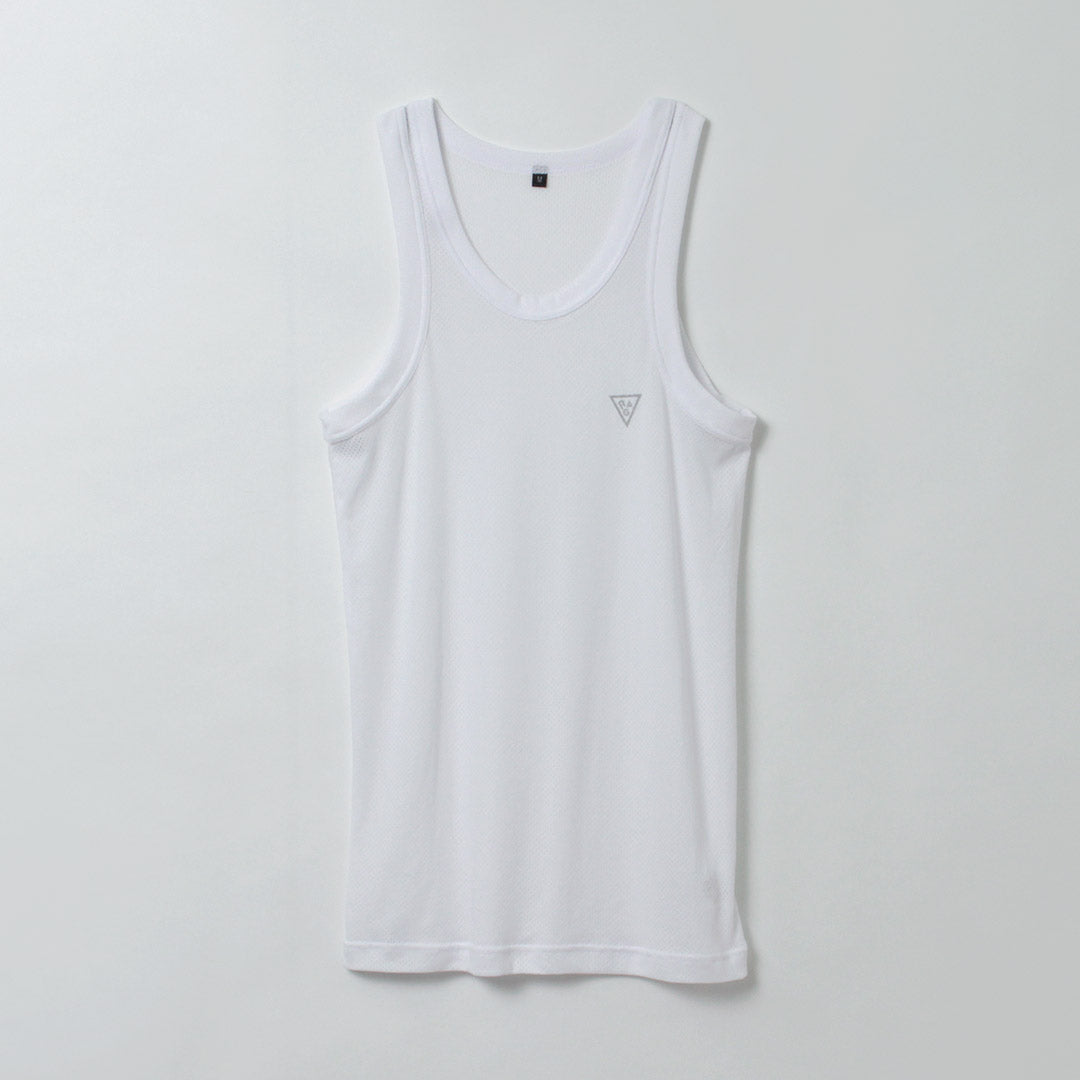 RAG（ラグ） エアードライ ブリザブル タンクトップ / メンズ インナー 下着 肌着 速乾 メッシュ AIR DRY breathable Tank-Top