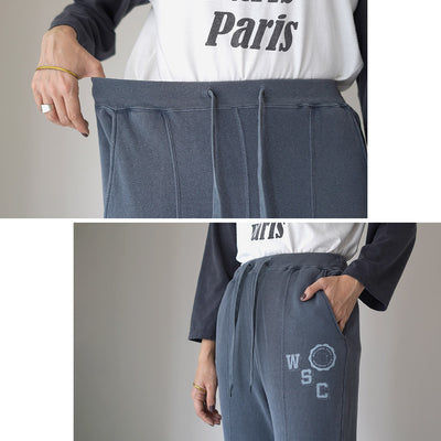 R JUBILEE（アール ジュビリー） フレア プリント スウェットパンツ / レディース 綿 裏毛 日本製 Flare Print Sweat Pants