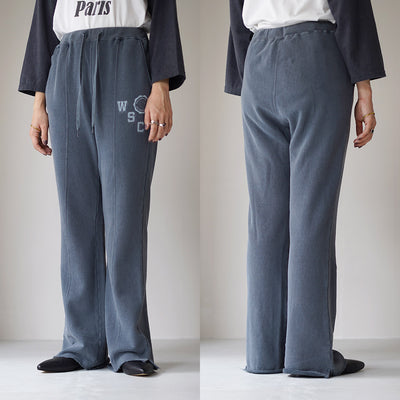 R JUBILEE（アール ジュビリー） フレア プリント スウェットパンツ / レディース 綿 裏毛 日本製 Flare Print Sweat Pants