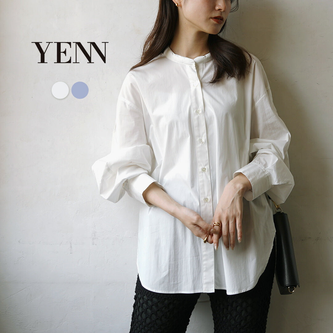 YENN（イェン） パデッド カラーシャツ