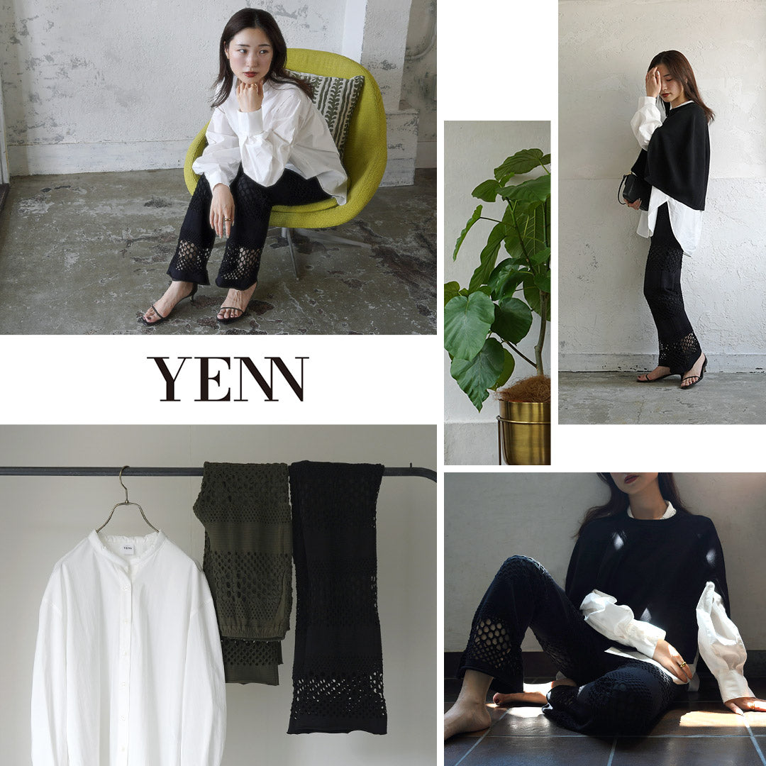 YENN（イェン） パデッド カラーシャツ