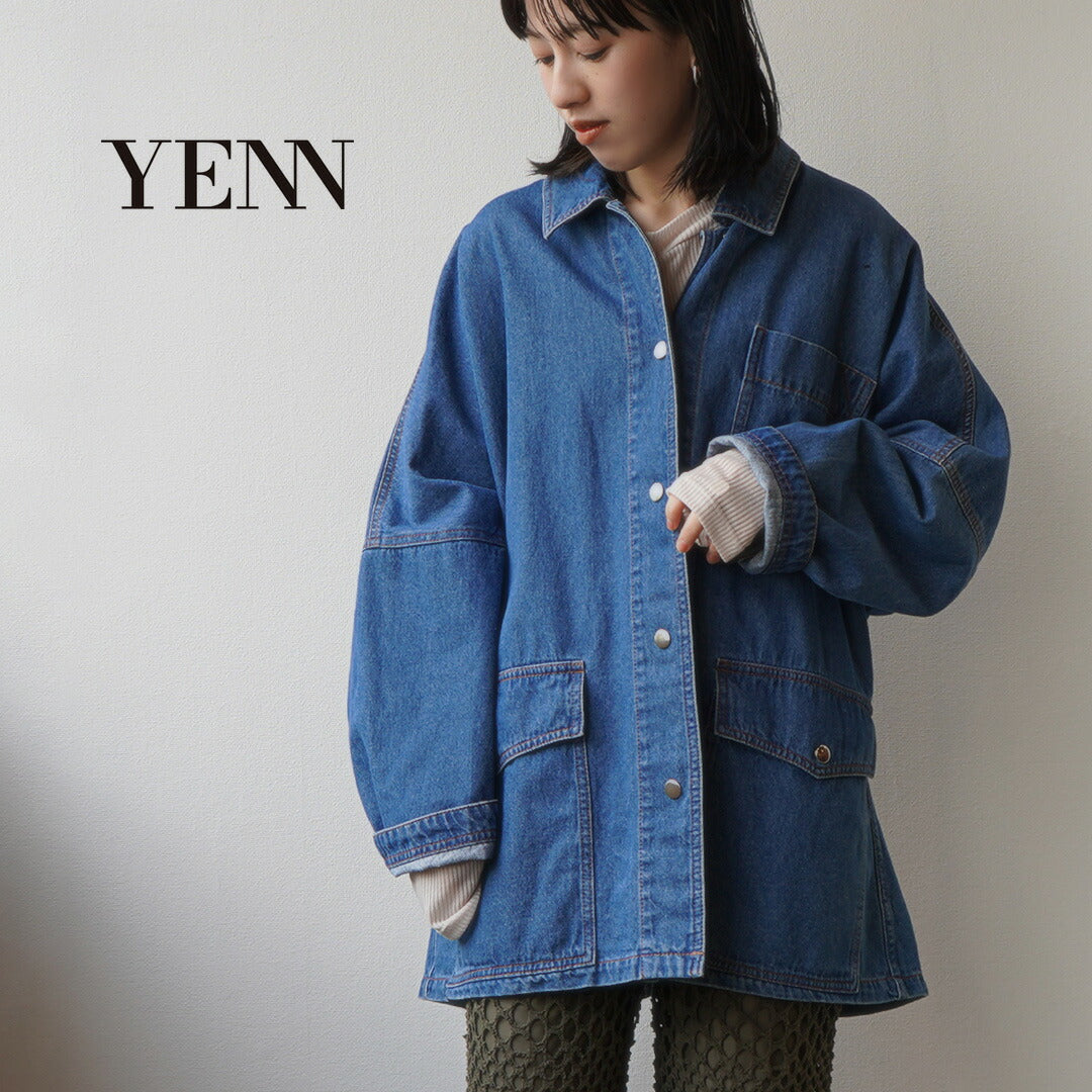 YENN（イェン） ライト デニム コート / レディース アウター ライトアウター LT.DENIM COAT PREFALL