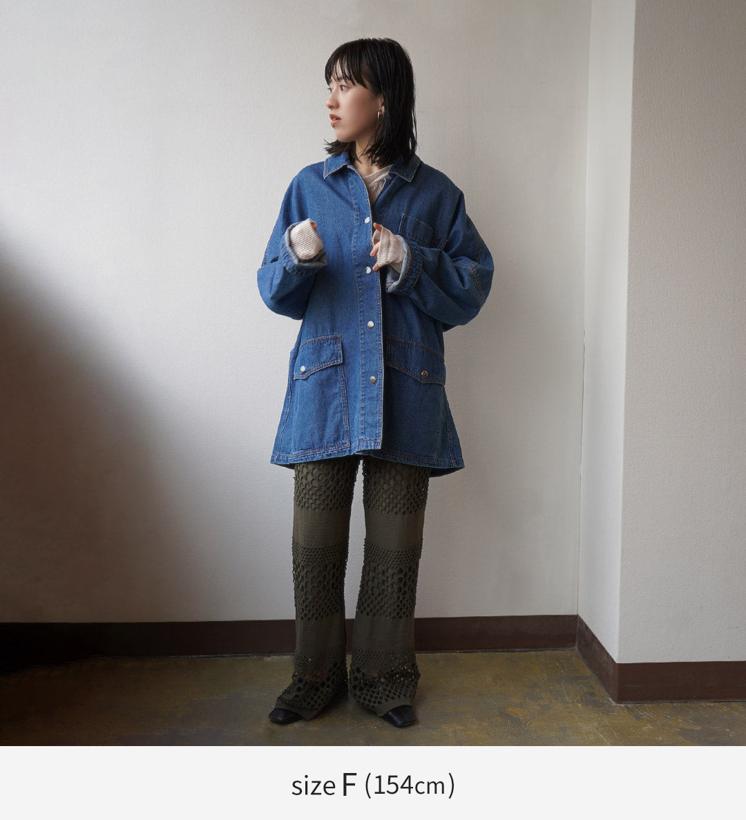 YENN（イェン） ライト デニム コート / レディース アウター ライトアウター LT.DENIM COAT PREFALL