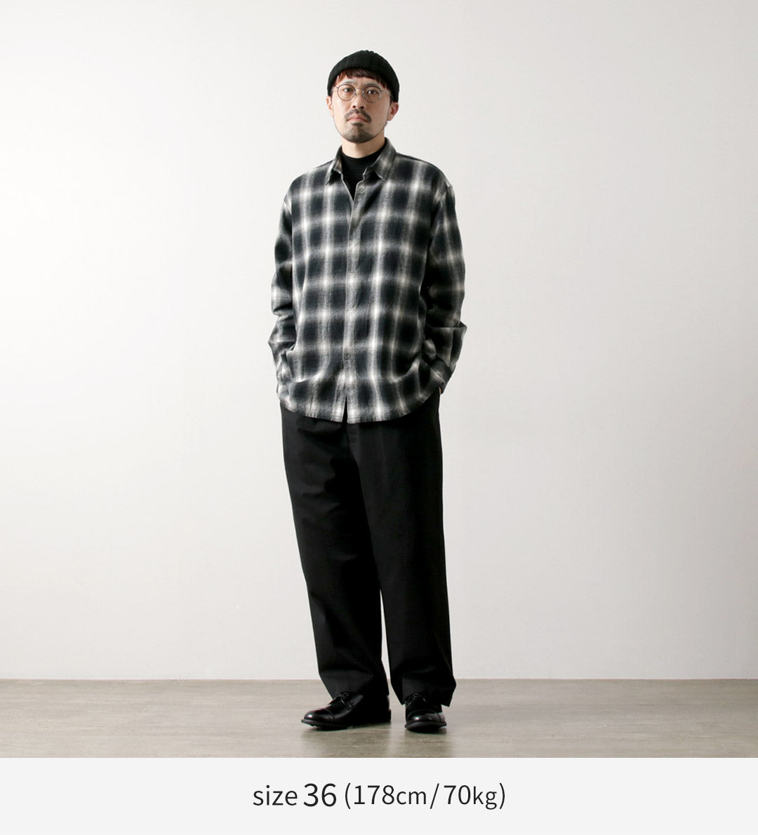 FUJITO（フジト） 2タック トラウザー チノ / メンズ チノパン 綿 コットン 日本製 2 Tuck Trousers