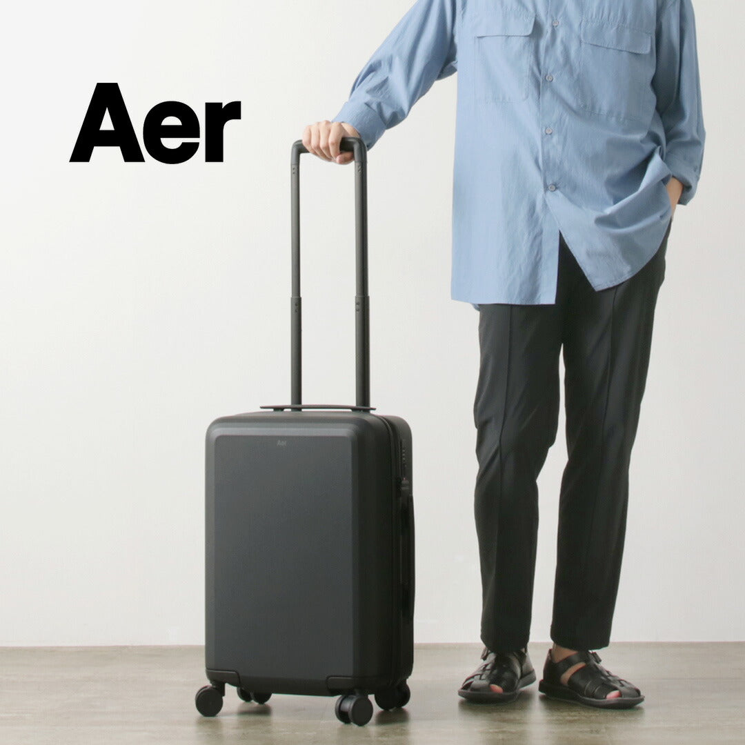 【動画あり】AER（エアー） キャリーオン スモール / メンズ キャリーバッグ キャリーケース スーツケース トロリーバッグ 旅行 トラベル 機内持ち込み TSAロック Carry-On Small 41L 40L級