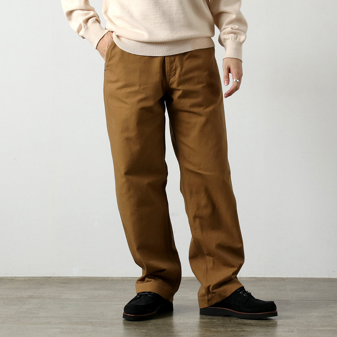 FOB FACTORY（FOBファクトリー） F0530 コットン ダック ワークパンツ