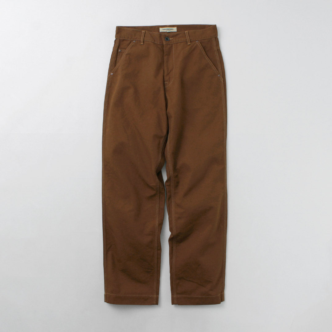 FOB FACTORY（FOBファクトリー） F0530 コットン ダック ワークパンツ