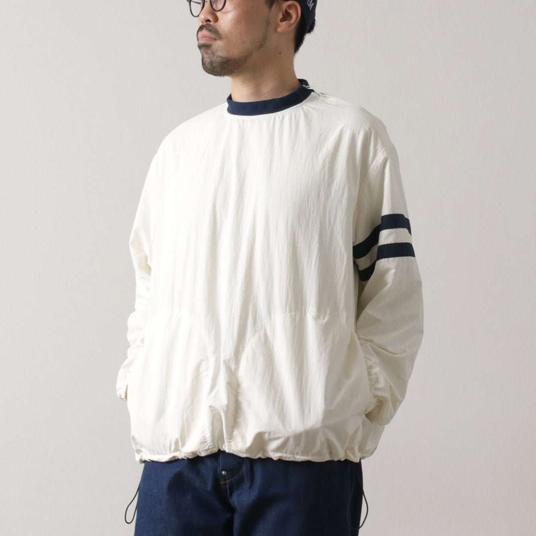 D.C.WHITE（ディーシーホワイト） トレーニングシャツ / ナイロンプルオーバー トップス メンズ アイビー TRAINING SHIRTS ATLANTIC FIELD LABEL