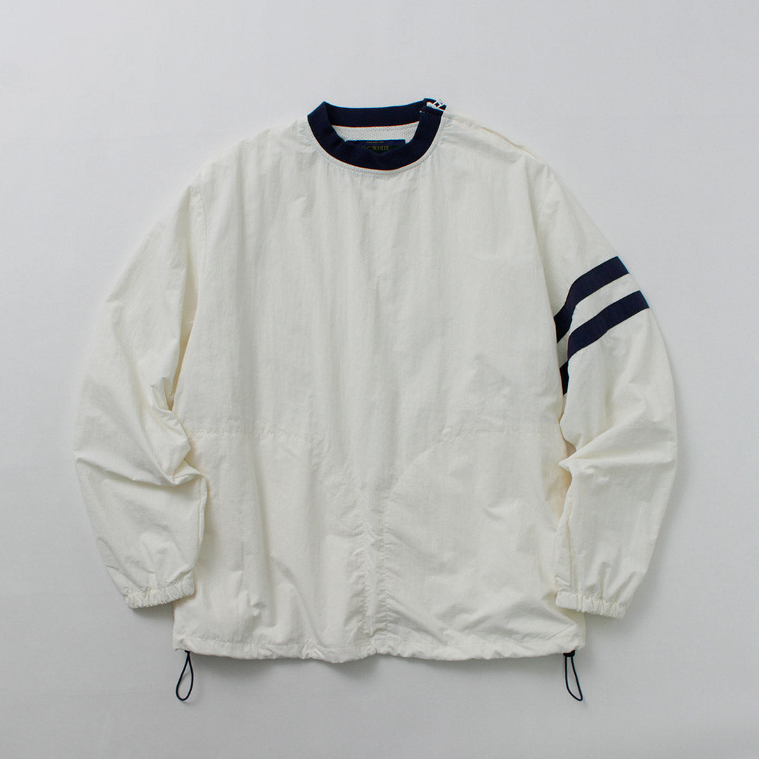 D.C.WHITE（ディーシーホワイト） トレーニングシャツ / ナイロンプルオーバー トップス メンズ アイビー TRAINING SHIRTS ATLANTIC FIELD LABEL