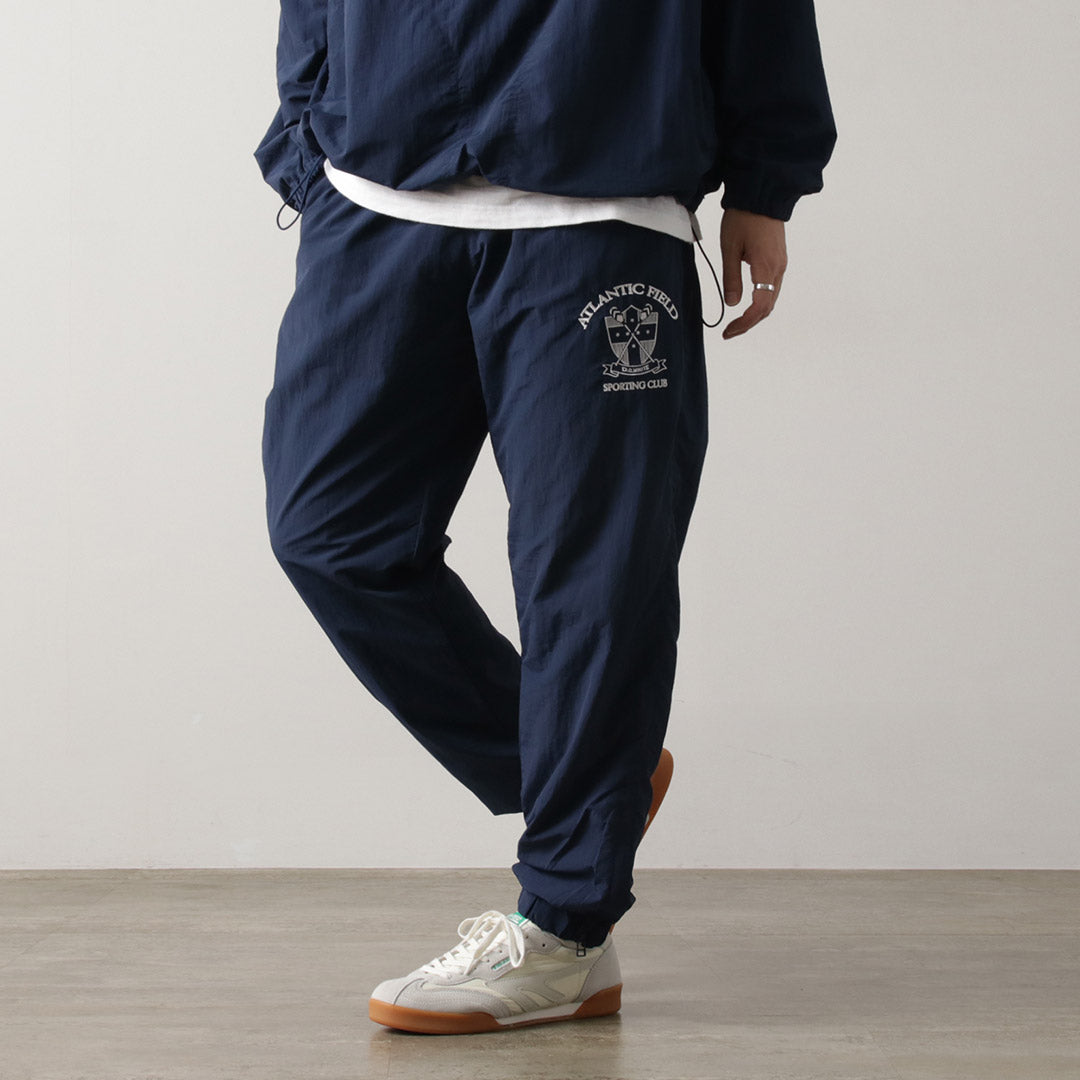 D.C.WHITE（ディーシーホワイト） トレーニングパンツ / ボトムス メンズ アイビー ナイロンパンツ TRAINING PANTS ATLANTIC FIELD LABEL