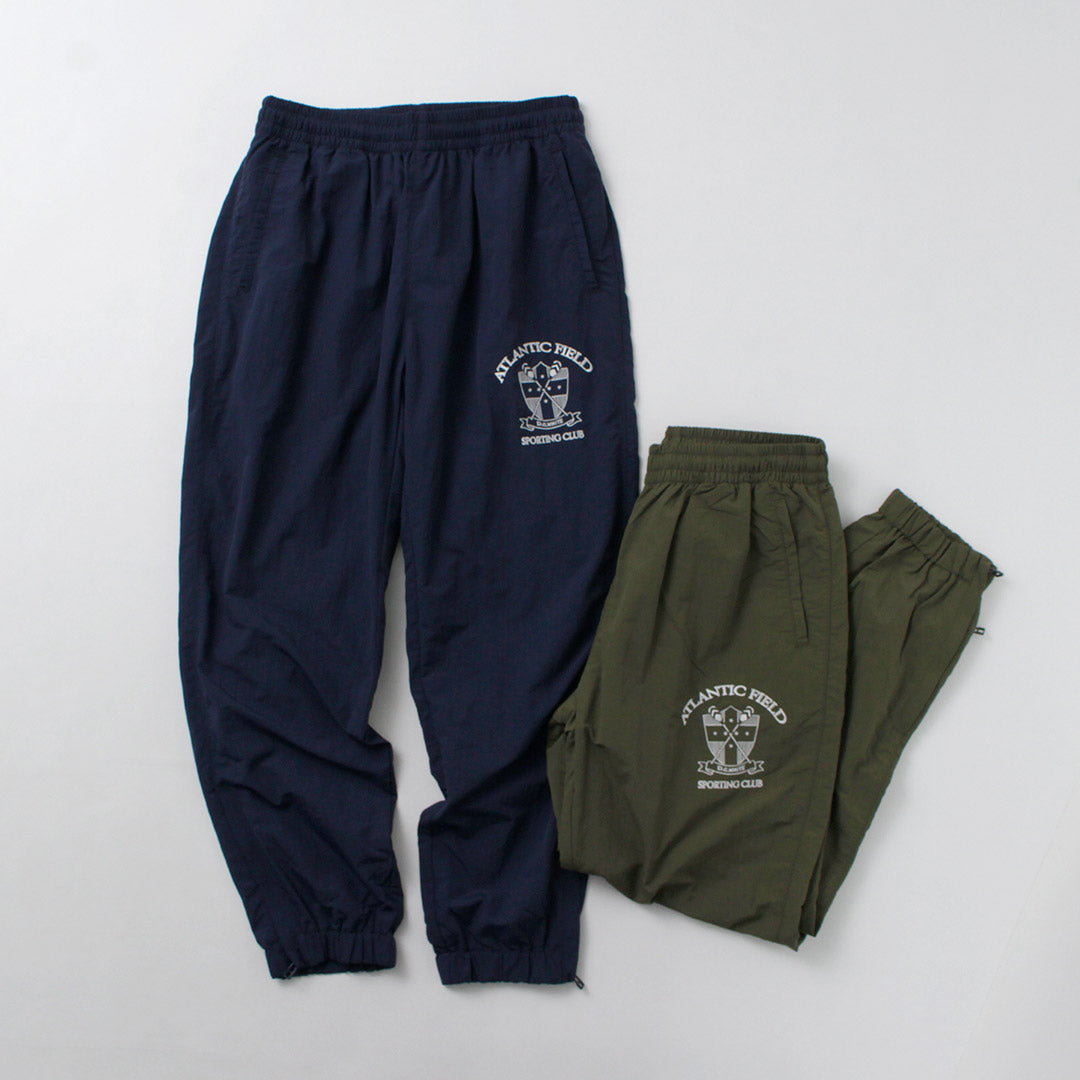 D.C.WHITE（ディーシーホワイト） トレーニングパンツ / ボトムス メンズ アイビー ナイロンパンツ TRAINING PANTS ATLANTIC FIELD LABEL