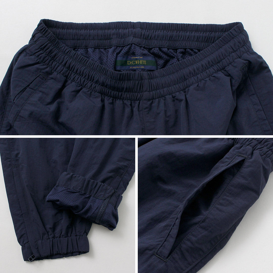 D.C.WHITE（ディーシーホワイト） トレーニングパンツ / ボトムス メンズ アイビー ナイロンパンツ TRAINING PANTS ATLANTIC FIELD LABEL