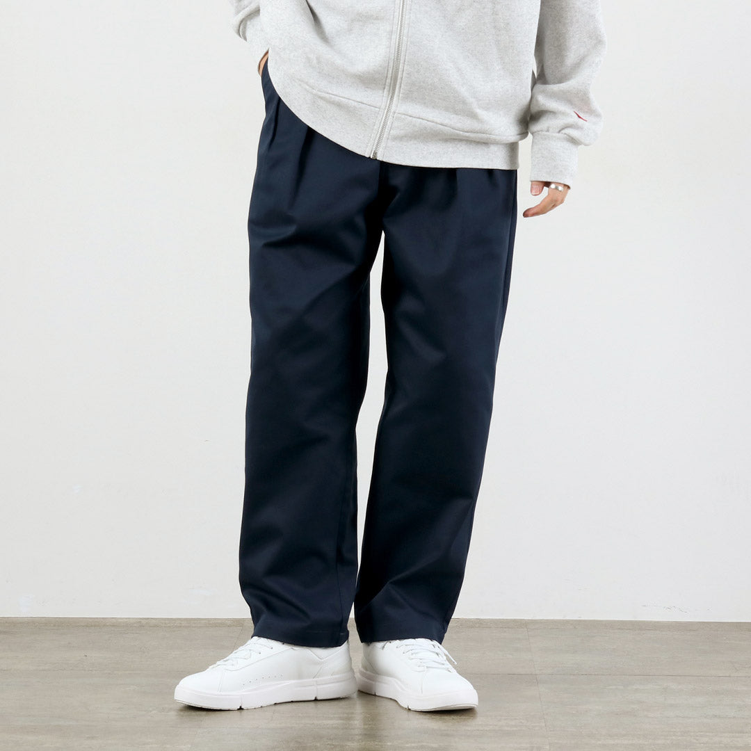 UNIVERSAL OVERALL（ユニバーサルオーバーオール） ヘリテージ T/C リラックス 2タックトラウザー STONE CARVER
