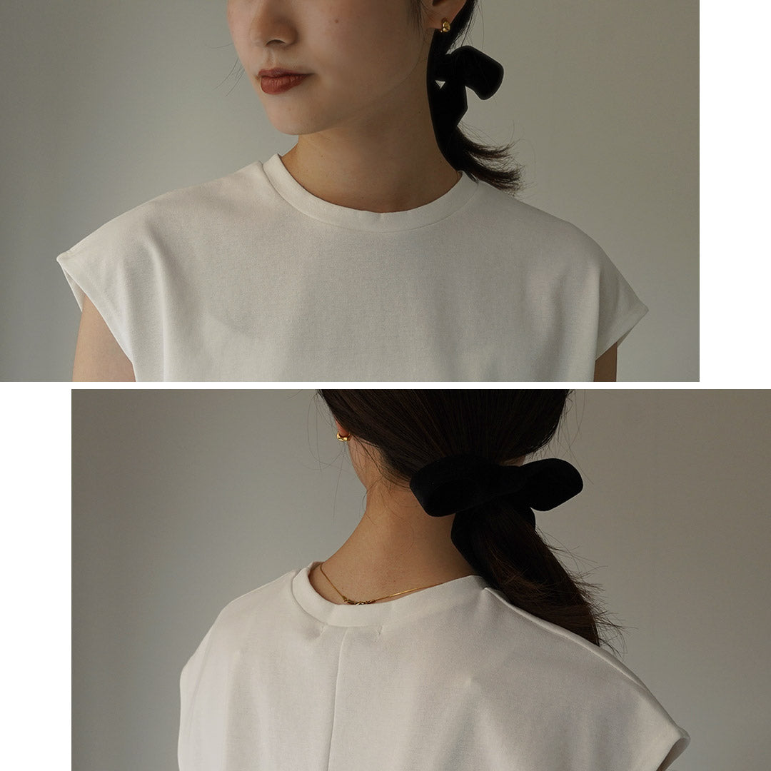 CHIGNON（シニヨン） フォルムペプラムプルオーバー / レディース トップス カットソー Tシャツ フレンチスリーブ フリル