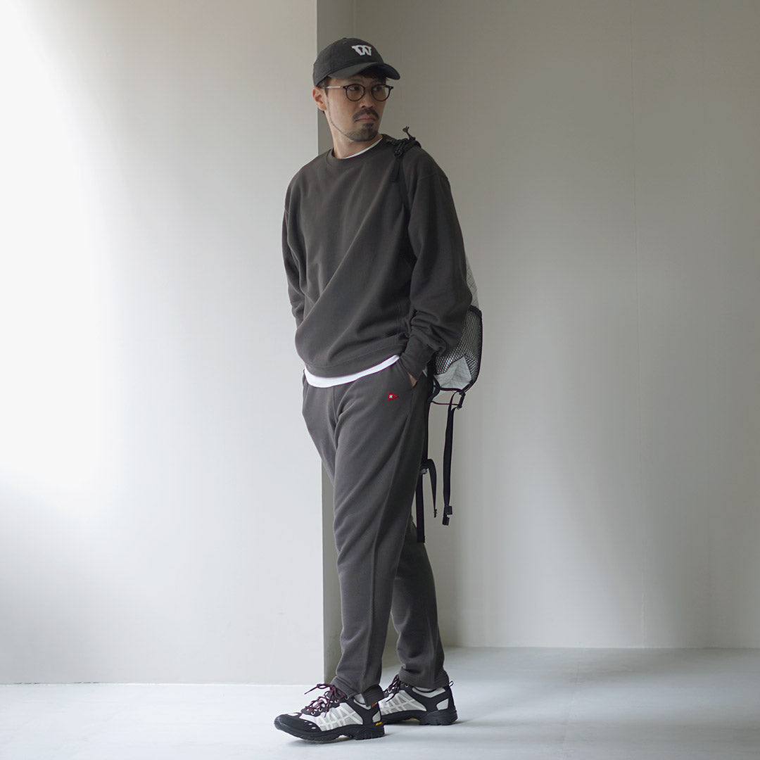 HEALTHKNIT（ヘルスニット）別注 ルームセットアップ スウェット / メンズ トップス 長袖 裏起毛 パンツ カジュアル Room setup sweat