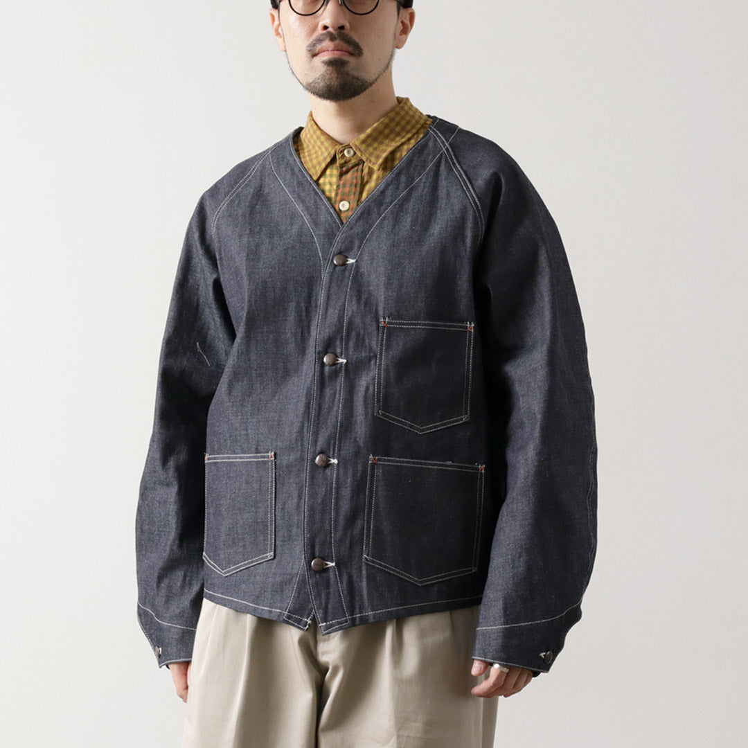 PAYDAY（ペイデイ） 50年代モデル エンジニアジャケット / アウター デニム ヴィンテージ風 コットン 綿 メンズ 50s ENGINEER JKT INDIGO