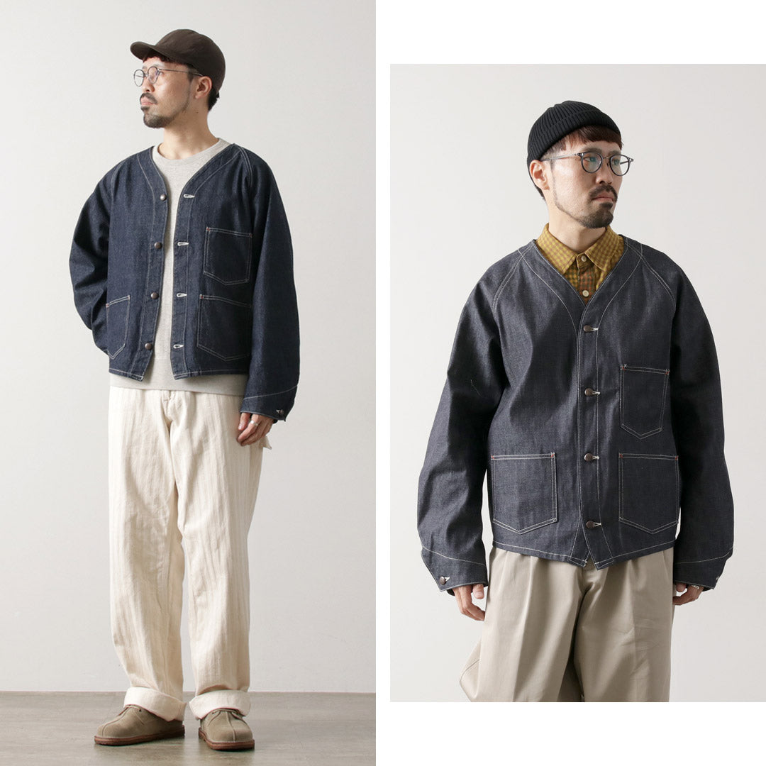 PAYDAY（ペイデイ） 50年代モデル エンジニアジャケット / アウター デニム ヴィンテージ風 コットン 綿 メンズ 50s ENGINEER JKT INDIGO