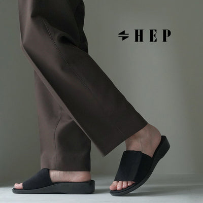 HEP（ヘップ） RKN リョカン サンダル / メンズ レディース ユニセックス 靴 シューズ マジックテープ スリッパ 室内履き つっかけ 日本製