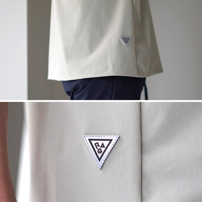 RAG（ラグ） アイスポロシャツ / 半袖 トップス メンズ 接触冷感 UVカット 伸縮 ストレッチ ナイロン 日本製 ROCOCO Ice Polo Shirt