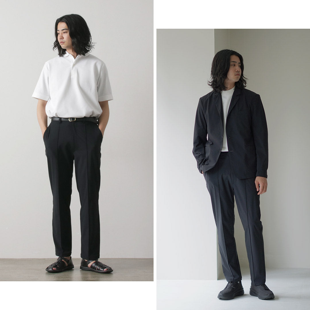 RAG（ラグ） ストロール アイストラウザー / メンズ イージーパンツ 接触 冷感 ストレッチ 日本製 Stroll Ice Trousers