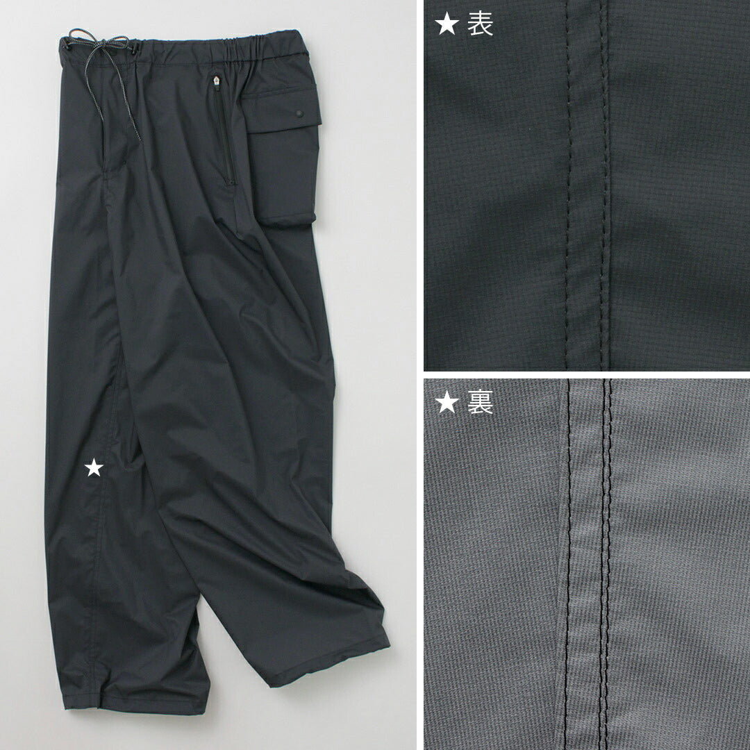 RAG（ラグ） レイニーデイ イージーパンツ / メンズ ボトムス 防水 防風 透湿 耐水 サイトス 日本製 Rainy Day Easy Pants Water Repellent