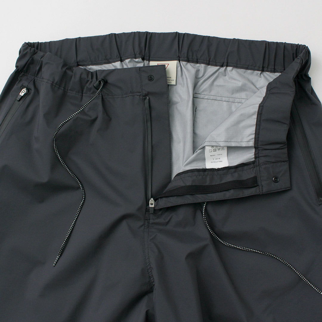 RAG（ラグ） レイニーデイ イージーパンツ / メンズ ボトムス 防水 防風 透湿 耐水 サイトス 日本製 Rainy Day Easy Pants Water Repellent