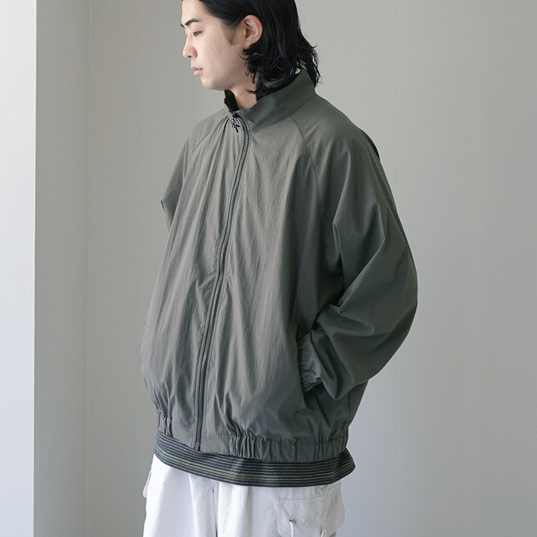 RAG（ラグ） ソフトシェル DWR トラックジャケット / メンズ ライトアウター 撥水 伸縮 アウトドア 日本製 Soft Shell DWR Track Jacket