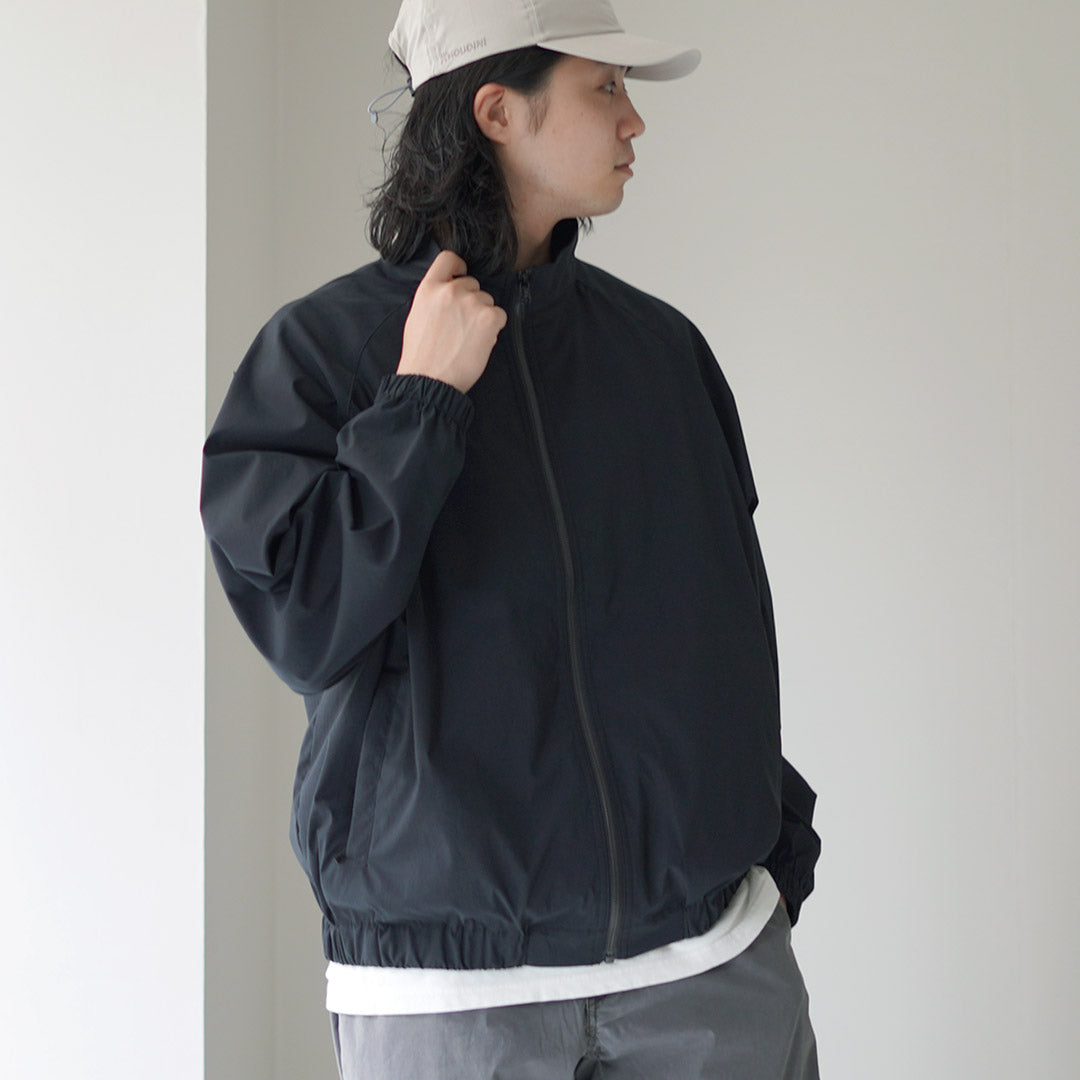 RAG（ラグ） ソフトシェル DWR トラックジャケット / メンズ ライトアウター 撥水 伸縮 アウトドア 日本製 Soft Shell DWR Track Jacket