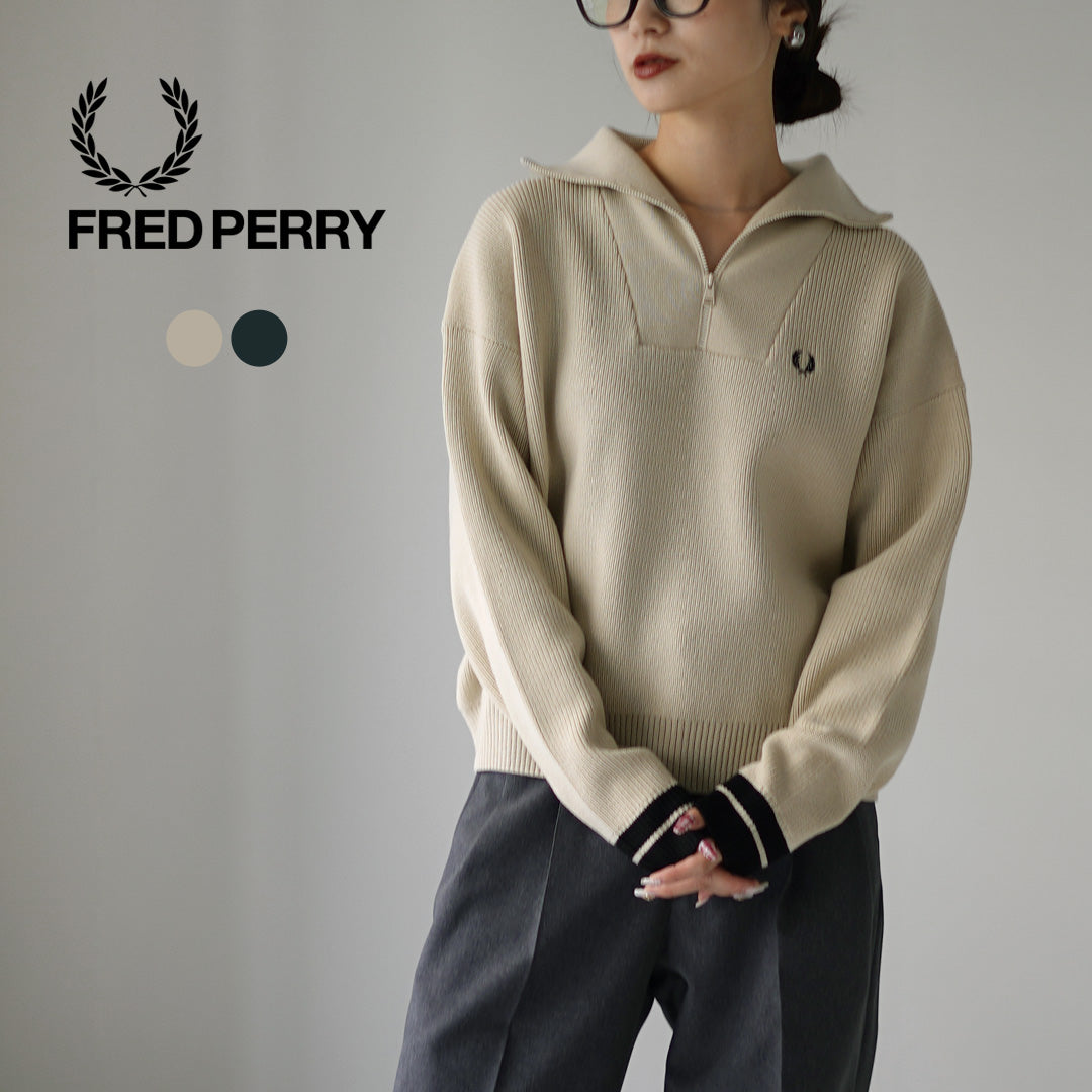 FRED PERRY（フレッドペリー） ハーフジップ ジャンパー