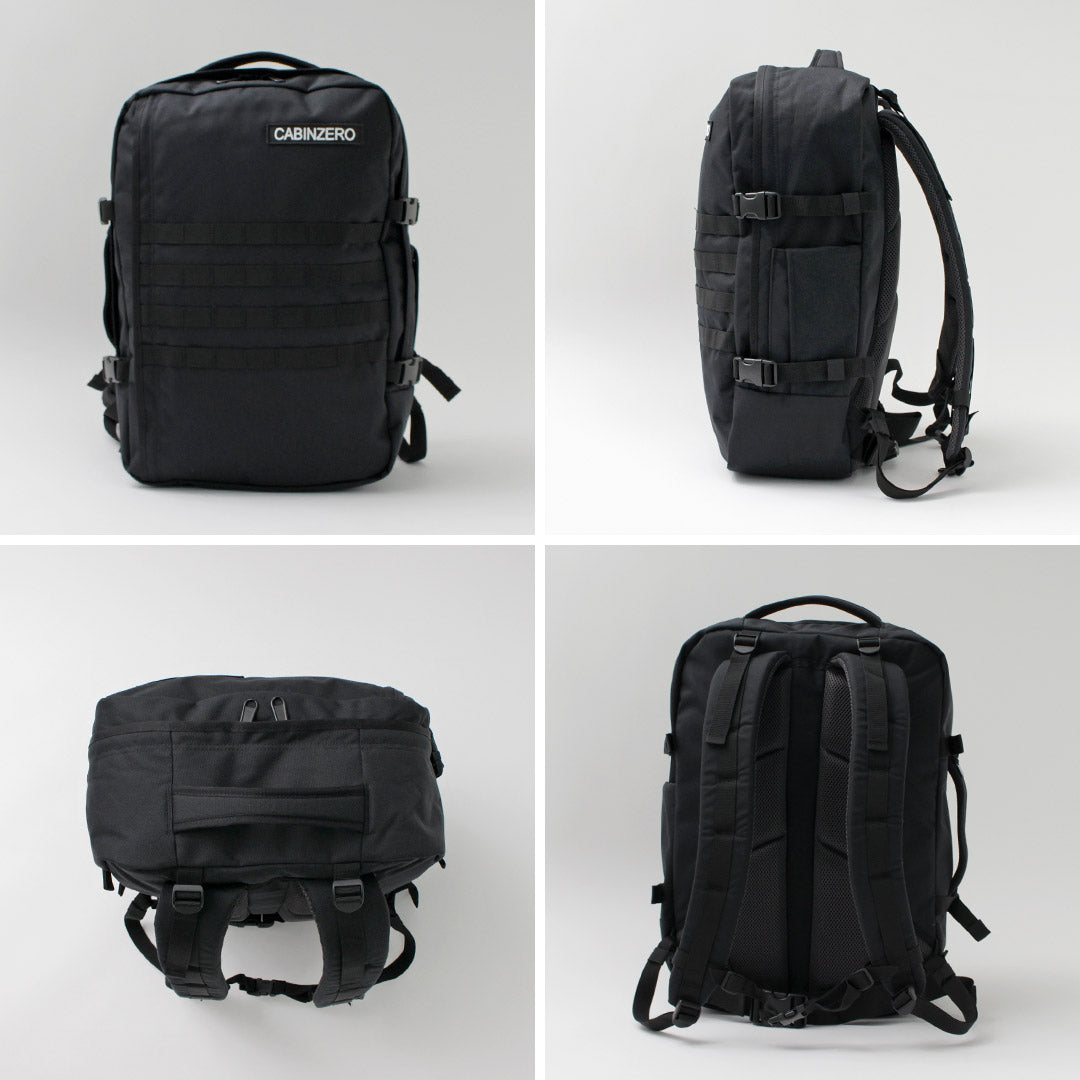 CABIN ZERO（キャビン ゼロ） ミリタリー 44L バックパック / メンズ リュック 機内持ち込み 2WAY 耐水 軽量 MILITARY 44L CZ-091401