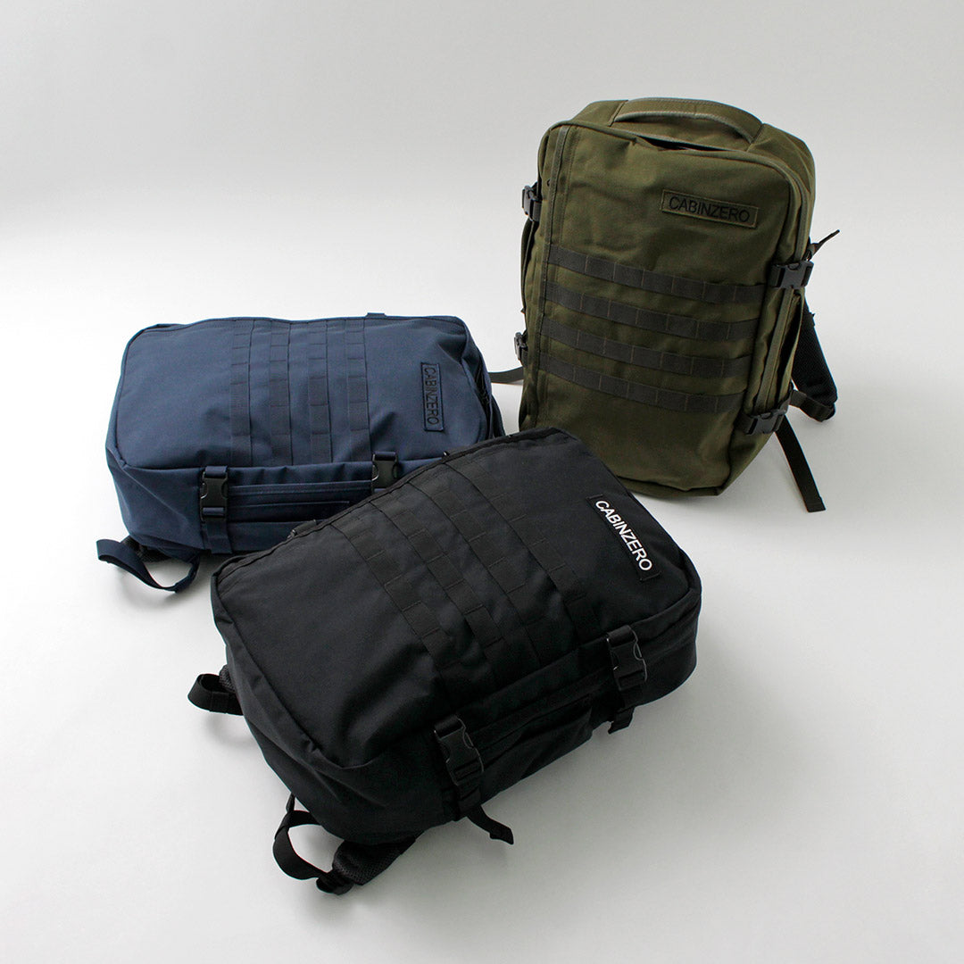 CABIN ZERO（キャビン ゼロ） ミリタリー 36L バックパック / メンズ リュック 機内持ち込み 2WAY 耐水 軽量 MILITARY 36L CZ-181401