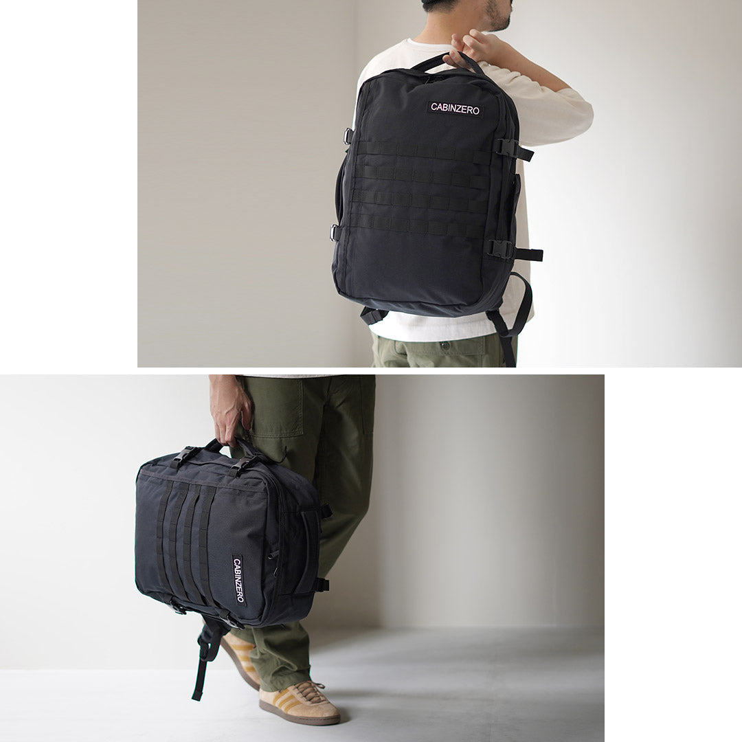 CABIN ZERO（キャビン ゼロ） ミリタリー 36L バックパック / メンズ リュック 機内持ち込み 2WAY 耐水 軽量 MILITARY 36L CZ-181401