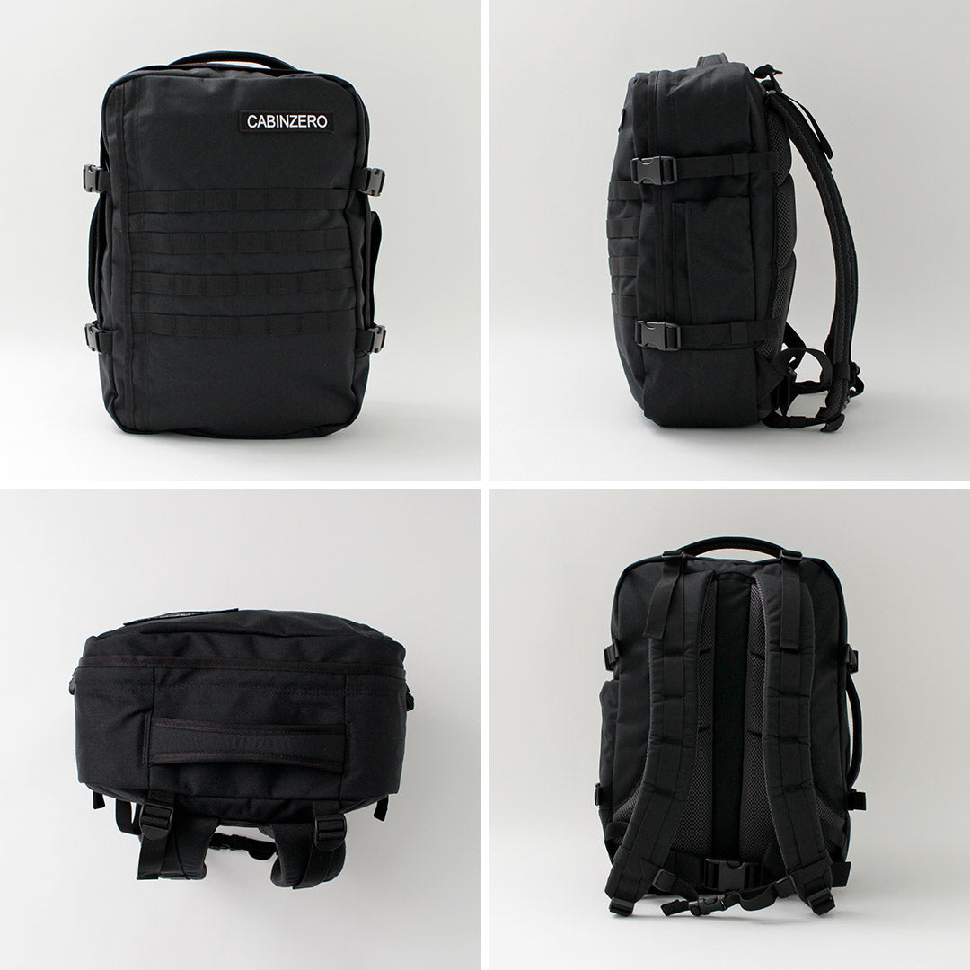 CABIN ZERO（キャビン ゼロ） ミリタリー 36L バックパック / メンズ リュック 機内持ち込み 2WAY 耐水 軽量 MILITARY 36L CZ-181401